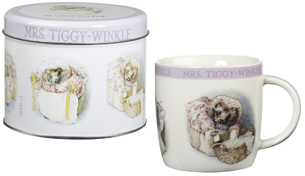 Mug in a Tin Mrs Tiggy-Winkle